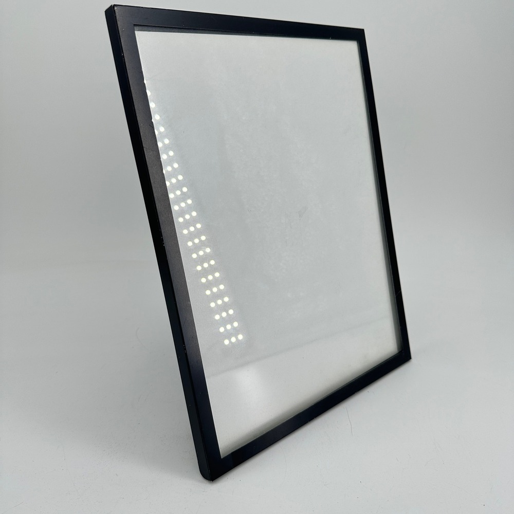 Modern Black Metal 8x10 Picture Frame Minimalist Wall Tabletop Display